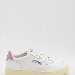 Autry Women's White and Pink Sneakers 41